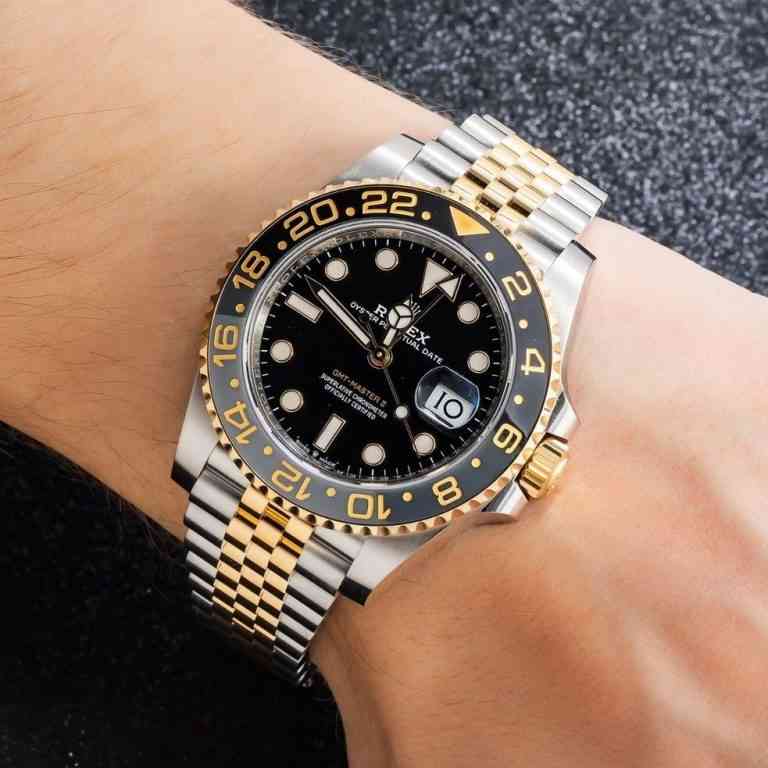ROLEX GMT-MASTER II YELLOW GOLD