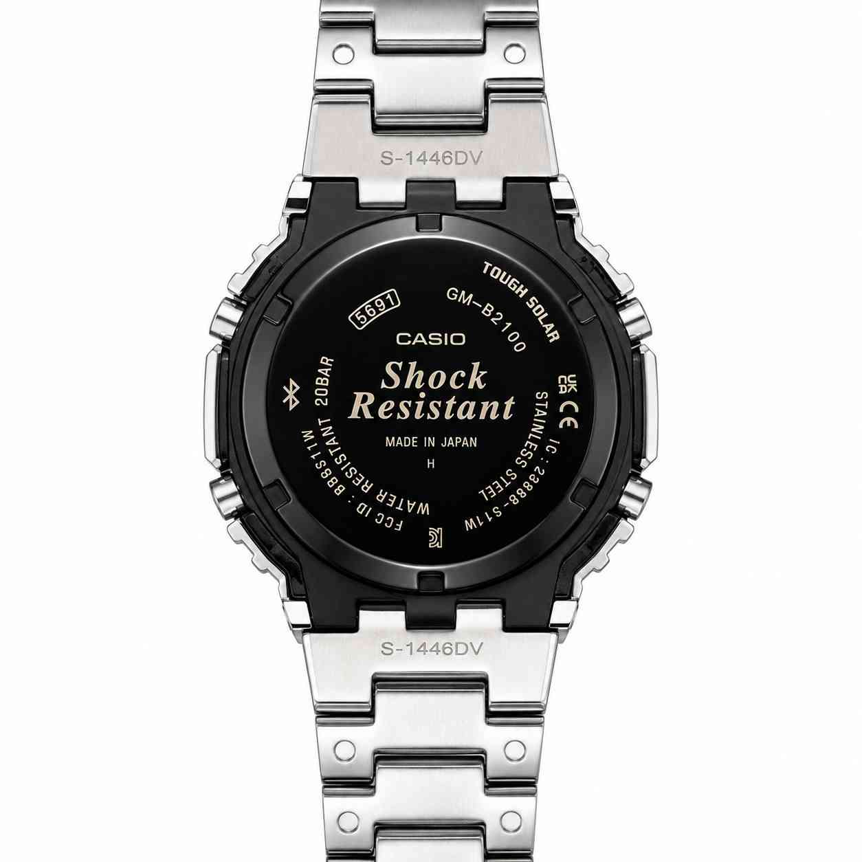 CASIO G-SHOCK DUAL TIMER CHAIN WHITE